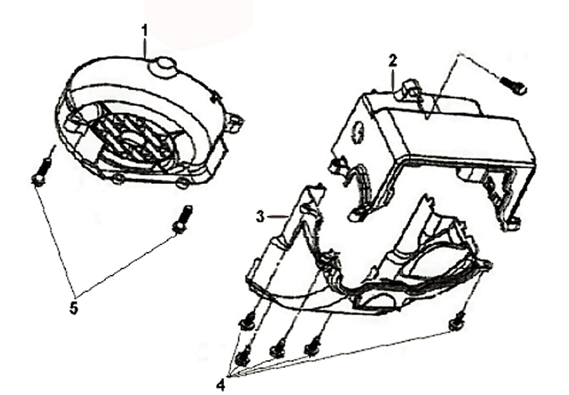 1.SHROUD ASSY