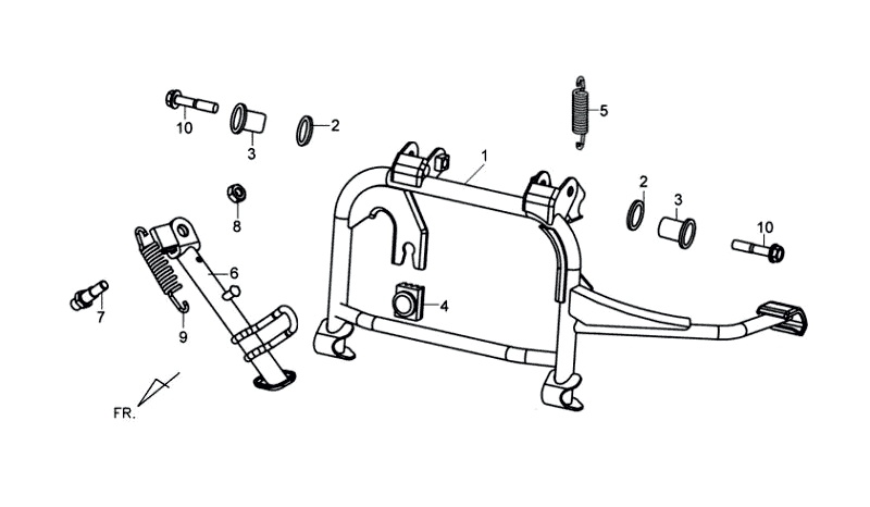 24.MAIN STAND ASSY
