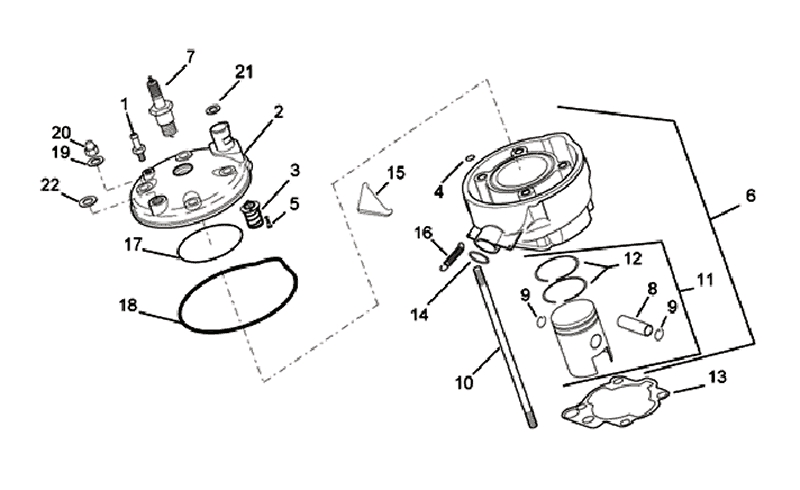 36.PISTON CYLINDER HEAD