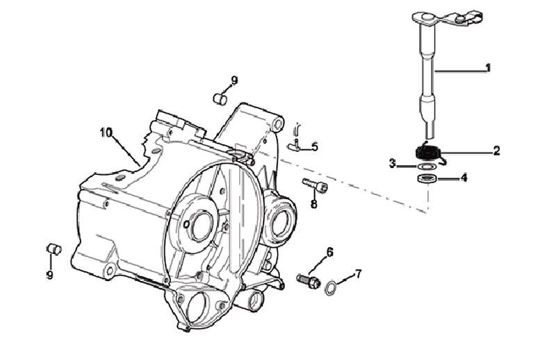 43.ENGINE HOUSING RIGHT