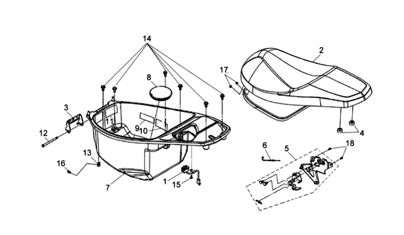 26.LUGGAGE BOX ASSY