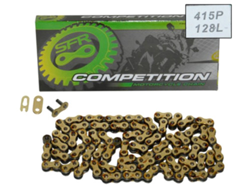 SFR Professioneel Ketting 415 128L Goud