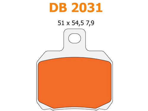 Delta Remblok Set Type DB2031 SR-N3 GPR2004/RS2006/Speedfight3