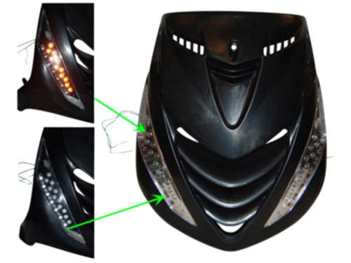 Knipperlicht Set Led Model Audi Voor Transparant Piaggio Zip 2000