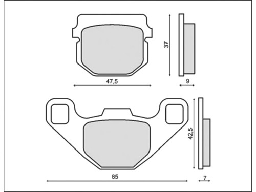 SBS Remblok Set Type 101HF