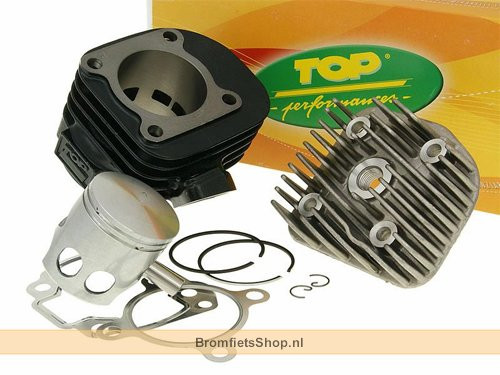 Top Performance Black Trophy Cilinder Kit 47mm AC Minarelli Horizontaal
