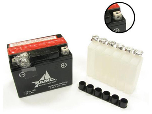 Yacht Accu CTX4L-BS + Zuurpakket