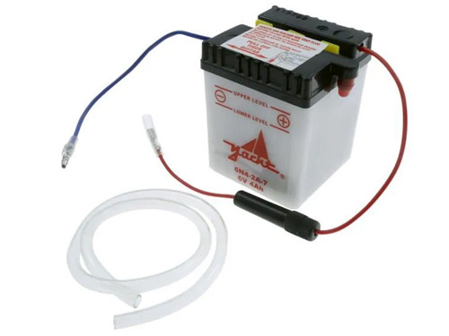 Yacht Accu 6N4-2A-7 (Zonder accuzuur) Honda MT 50/MT 80/MB 50/MB 80