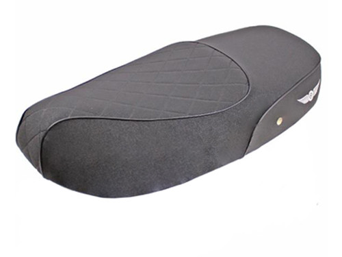 Buddy Seat Zwart Met Logo DJJD Cashmere