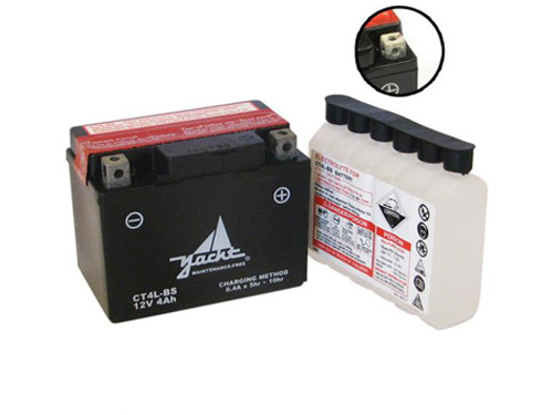 Yacht Accu CT4L-BS + Zuurpakket