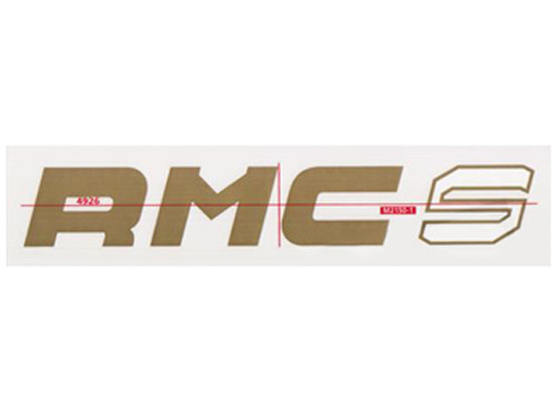 Sticker Goud 145x30mm Kreidler RMC-S