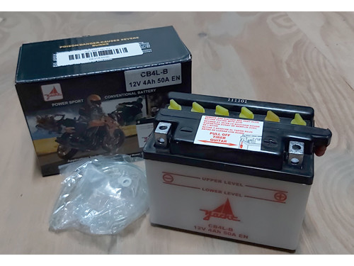 Yacht Accu CB4L-B (Zonder accuzuur) Suzuki TS50X