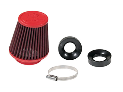 powerfilter e18 lang 60mm rood/zwart malossi 0417255