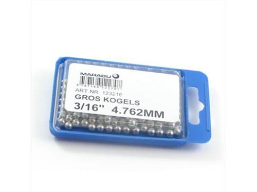 Kogels 3/16" 4.76mm (144 stuks)