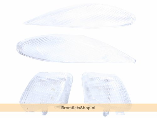 Glas Knipperlicht Set Wit Yamaha BW