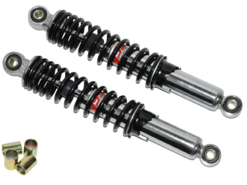 YSS Schokbreker Hydraulisch 320mm Chroom/Zwart Gilera Citta / Puch Maxi / Tomos A3