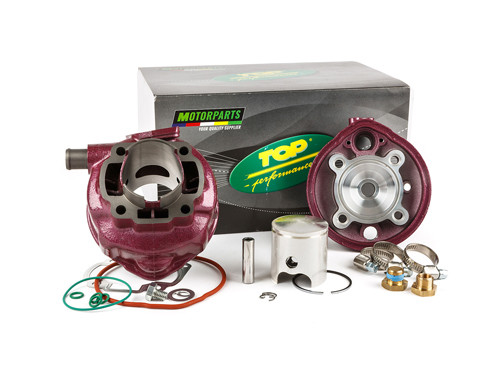 Top Performance Racing Due Plus Cilinder Kit 70cc LC Minarelli Horizontaal