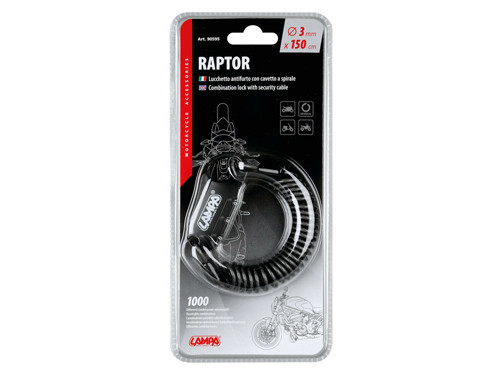 Lampa Kabel Slot Helm Spiraal Grijs 3mm x 150cm