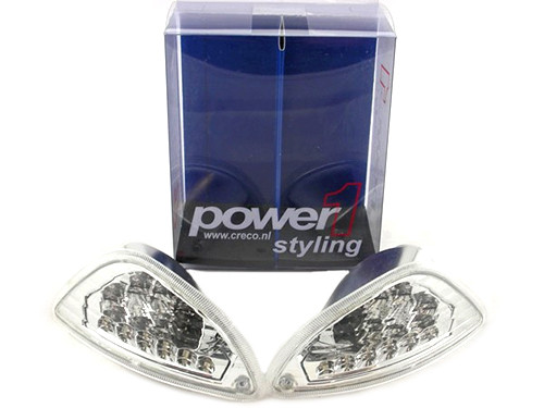 Power One Knipperlicht Set Achter + Dagrijverlichting Led Vespa LX/LXV/S