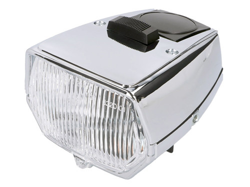 Koplamp Chroom + Stop Schakelaar Puch Maxi