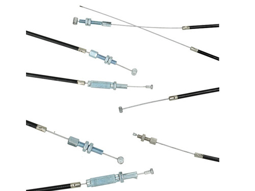 Kabel Set 4-Delig Zwart Puch Maxi