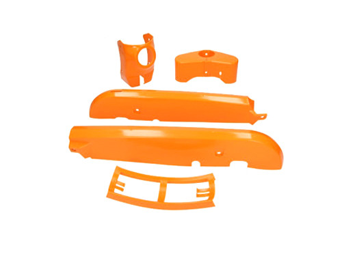 Plaatwerk Set Plastic 4-Delig Oranje Kreidler