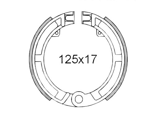 RMS Remsegment Set Voor Vespa PK 50