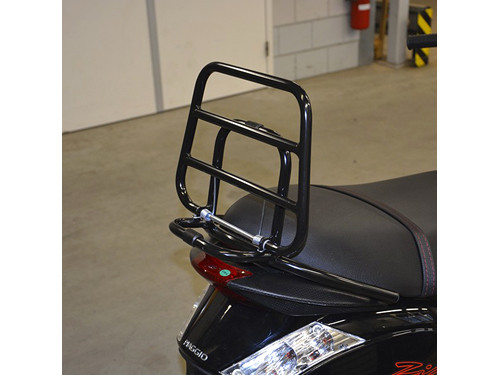 Achterdrager Opklapbaar Glans Zwart (A-kwaliteit) Piaggio Zip 2000