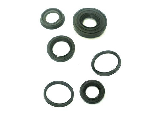 Keerring Set Compleet Motorblok 6-Delig Minarelli Verticaal