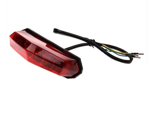Achterlicht 10 Led Punt Rood Universeel