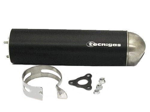 Tecnigas E-Nox/RSG Demper Aluminium Zwart