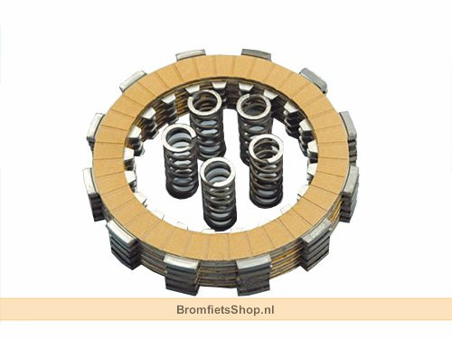 Newfren Race Koppelingsplaat Set Carbon Derbi