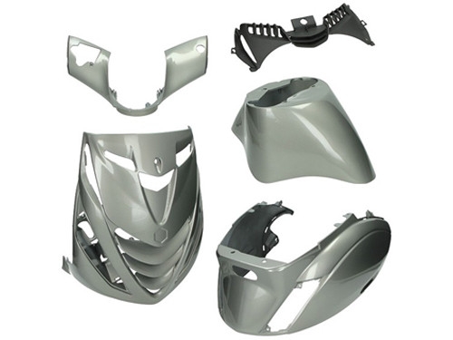 Plaatwerk Set Model SP 5-Delig Porsche Antraciet/Grijs Piaggio Zip