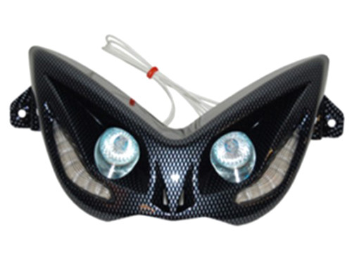 Koplampspoiler Carbon Halogeen R8 Yamaha Aerox