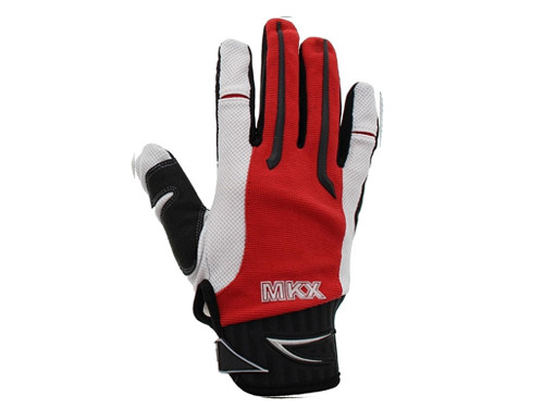 MKX Handschoenen Cross Rood/Wit M