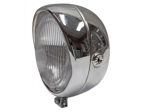 Koplamp Rond 135mm Chroom Universeel