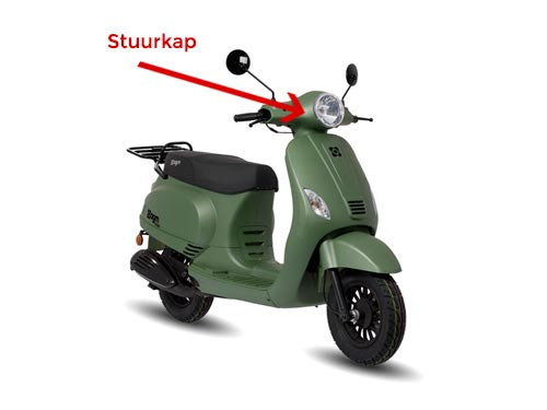 Stuurkap Rond Mat Groen AGM VX50