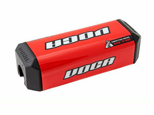 Voca Racing Stuurrol Fatbar Zwart/Rood Universeel