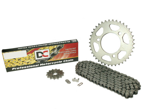 Afam Tandwielen + Ketting Set Standaard 15/42 Honda MT50/MT80/MB50/MB80