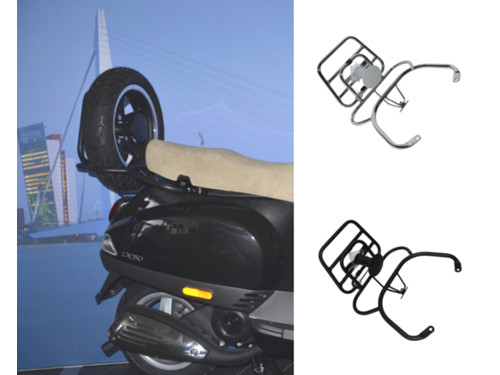 Achterdrager Opklapbaar Voor Reservewiel Chroom Vespa LX/S