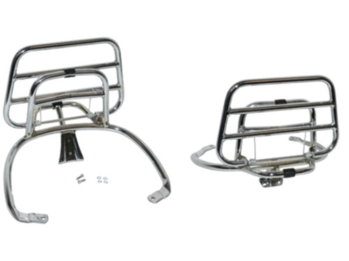 Achterdrager Opklapbaar Origineel Model Chroom Vespa Primavera/Sprint
