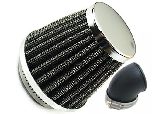 Top Performance Powerfilter 42mm 90° 85mm LANG