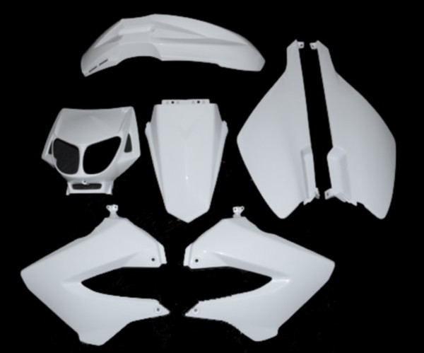 Plaatwerk Set Wit Origineel Model Derbi Senda X-Treme-DRD 2003-2007