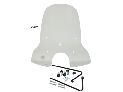 Windscherm Hoog + Bev. Set 70cm CX50 Jet Lintex/ Thurbo 