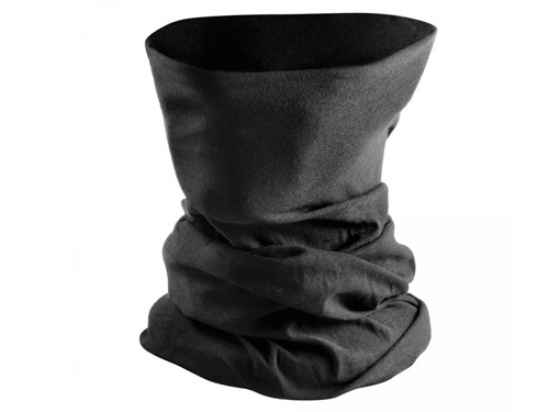 Nekwarmer Dun Zwart Universeel
