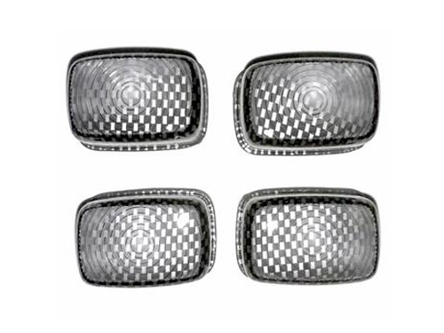 Glas Set Knipperlicht Carbon Yamaha Slider/BWS 1997-2003