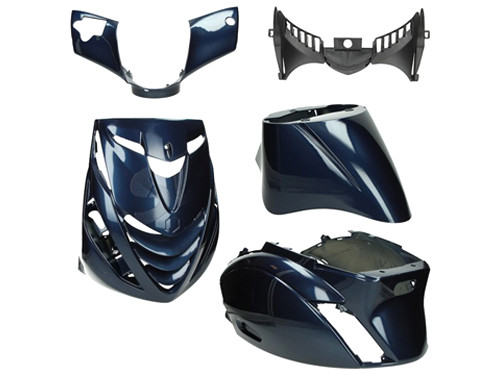 Plaatwerkset 5-Delig Midnight 222 Blauw Piaggio Zip Model SP