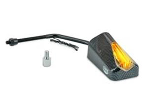 Spiegel F11 + Knipperlicht Links/Rechts Carbon Universeel