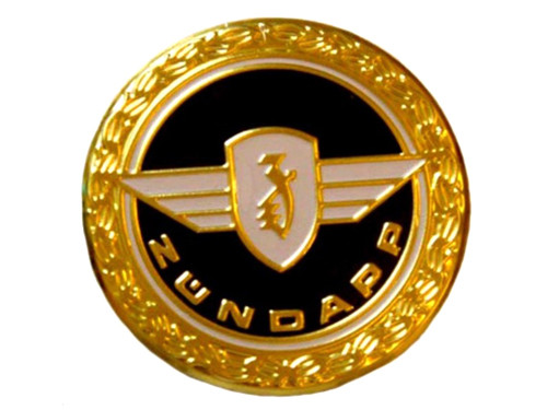 Sticker Logo Benzinetank Aluminium Zundapp