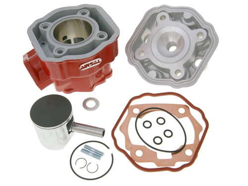 Airsal Xtreme Cilinder Kit 50mm 80cc Derbi Senda/GPR <2006